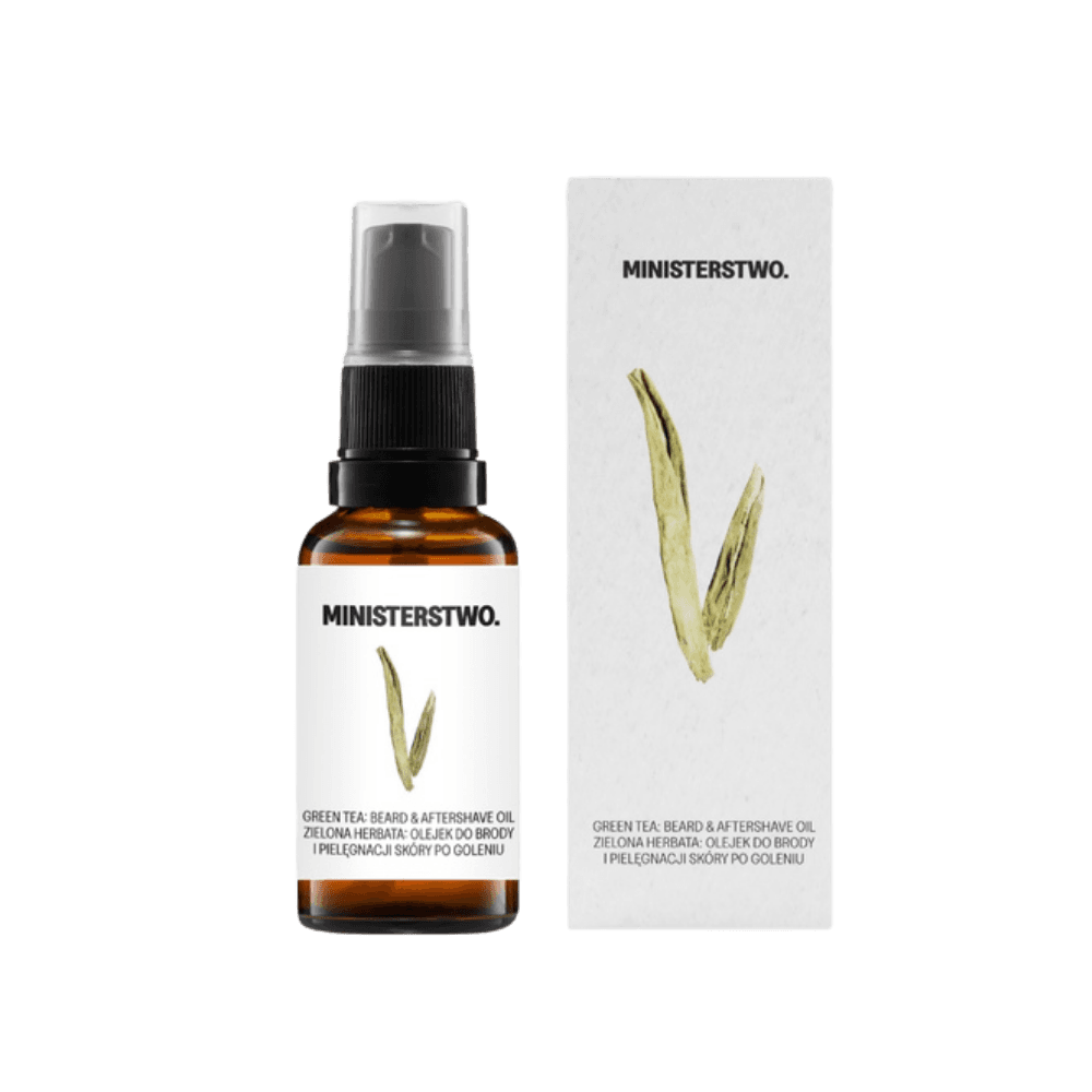 Green Tea Beard & Aftershave Oil - Image 1